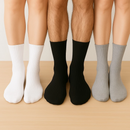 Kit 6 Meias Unissex - Cano Alto Premium | Viva Fit