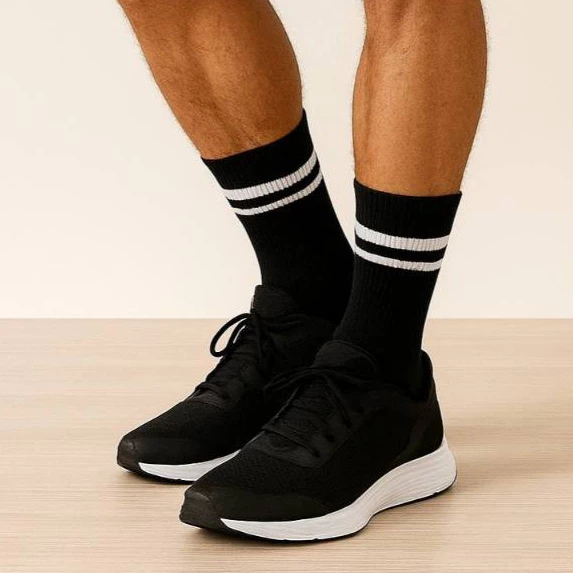 Kit 6 Meias Cano Alto- Viva Fit