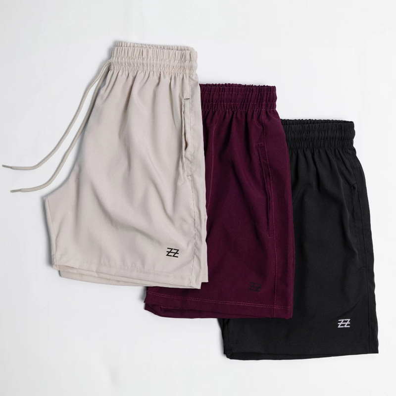 Kit 3 Bermudas Esportivas | Viva Fit