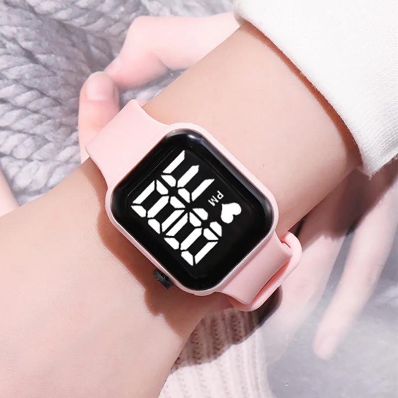 Relógio Digital LED - À Prova d'água | Viva Fit