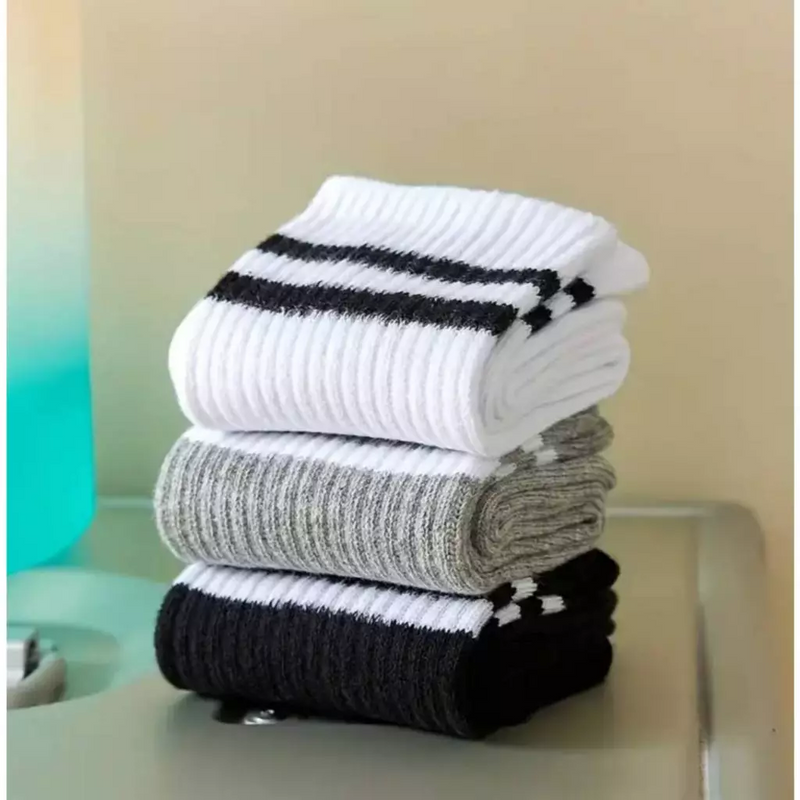 Kit 6 Meias Cano Alto- Viva Fit