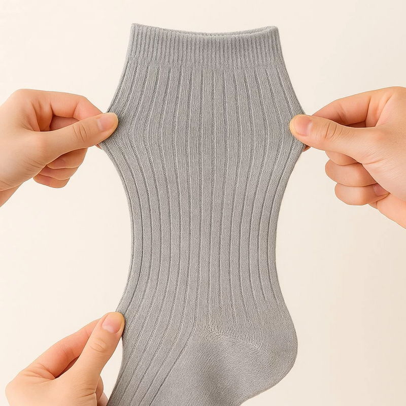 Kit 6 Meias Unissex - Cano Alto Premium | Viva Fit